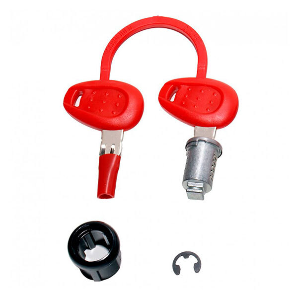 Låsecylinder med 2 nøgler til Givi bagageboks - Udsalg!