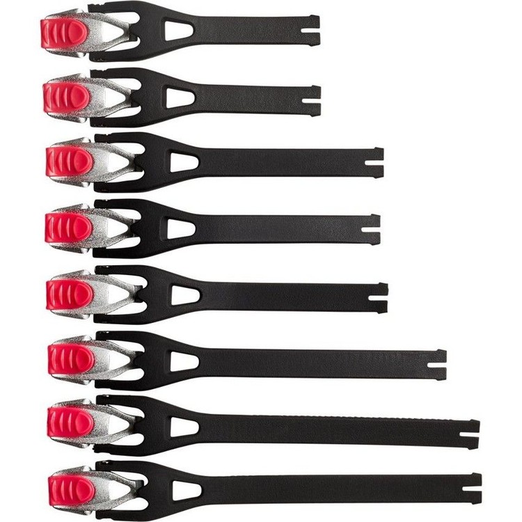 Ungdomsstøvler Comp - Sæt med spænder i sort og pink fra Fox