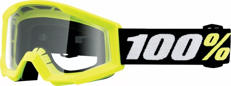 Mini Strata Børne Cross Briller med Klart Glas - Neon