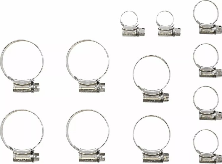 Spændebeslagssæt til Tracer9 Kølerslangesæt fra Samco Sport