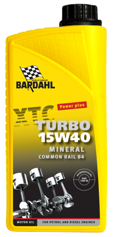 Bardahl Motorolie   Xtc 15w 40 Turbo ( Mineralsk Baseret )  1 Ltr