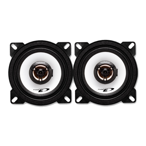 Alpine Sxe 1025s 10 Cm Højttalersæt Coaxial 2 Vejs