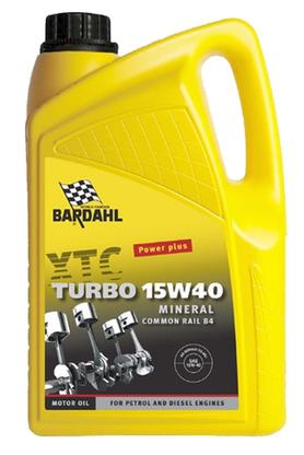 Bardahl Motorolie   Xtc 15w 40 Turbo ( Mineralsk Baseret )  5 Ltr