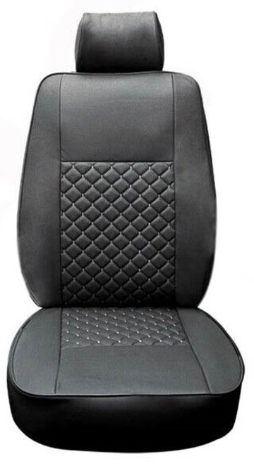 Seat Cover Diamond Black Black 1 Seat fra Autolock