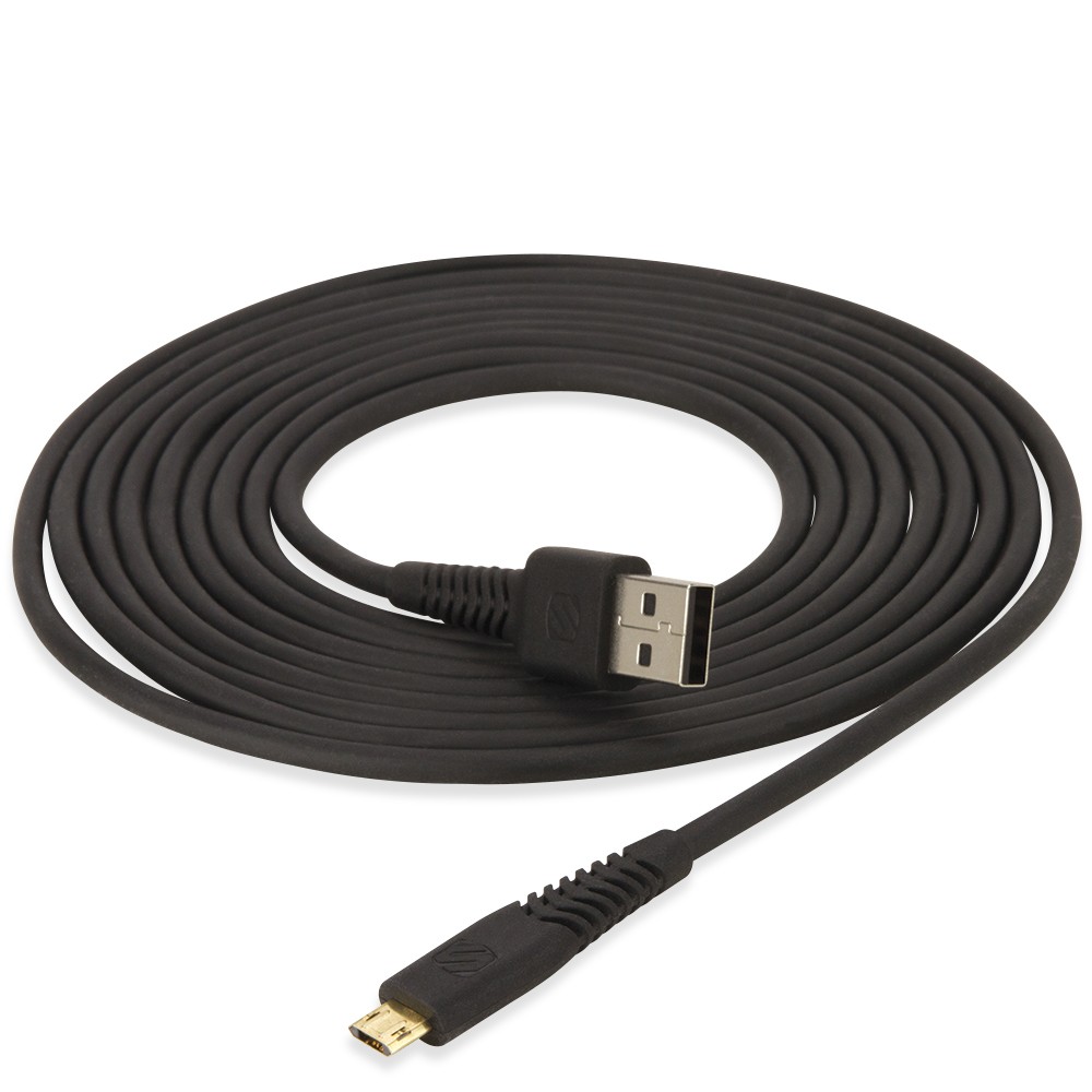 Scosche Syncable Hd Micro Usb Ladekabel M Eztip   3 Meter
