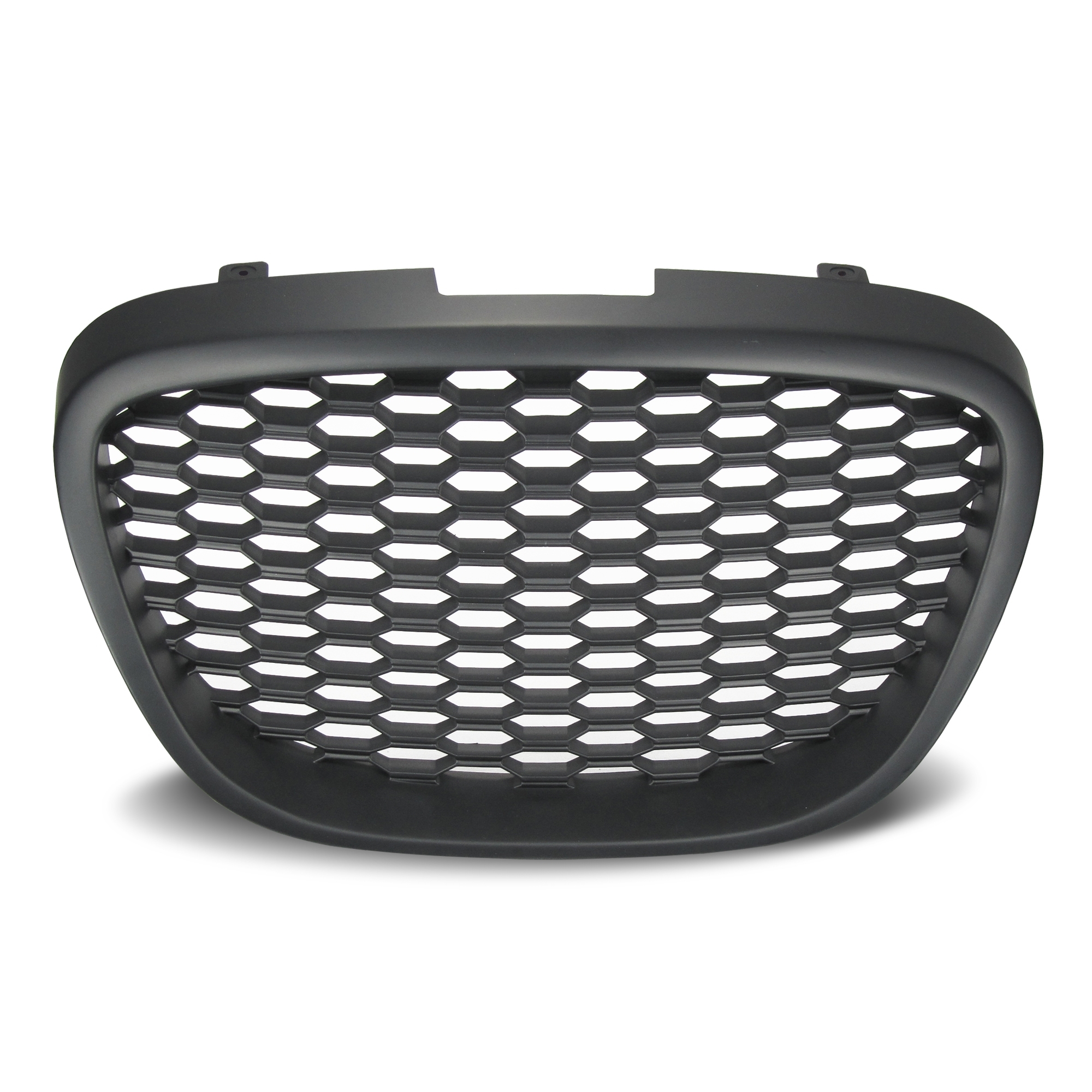 Jom Frontgrill Med Hony Comb Gitter Sort Til Seat Leon 1p årgang 2005 2009   Uden Logo