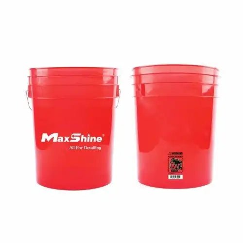 Maxshine Detailing Spand Transparent 20l Rød fra Greengoing